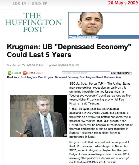 “The Huffingtonpost”, 20 may 2009-cu il
