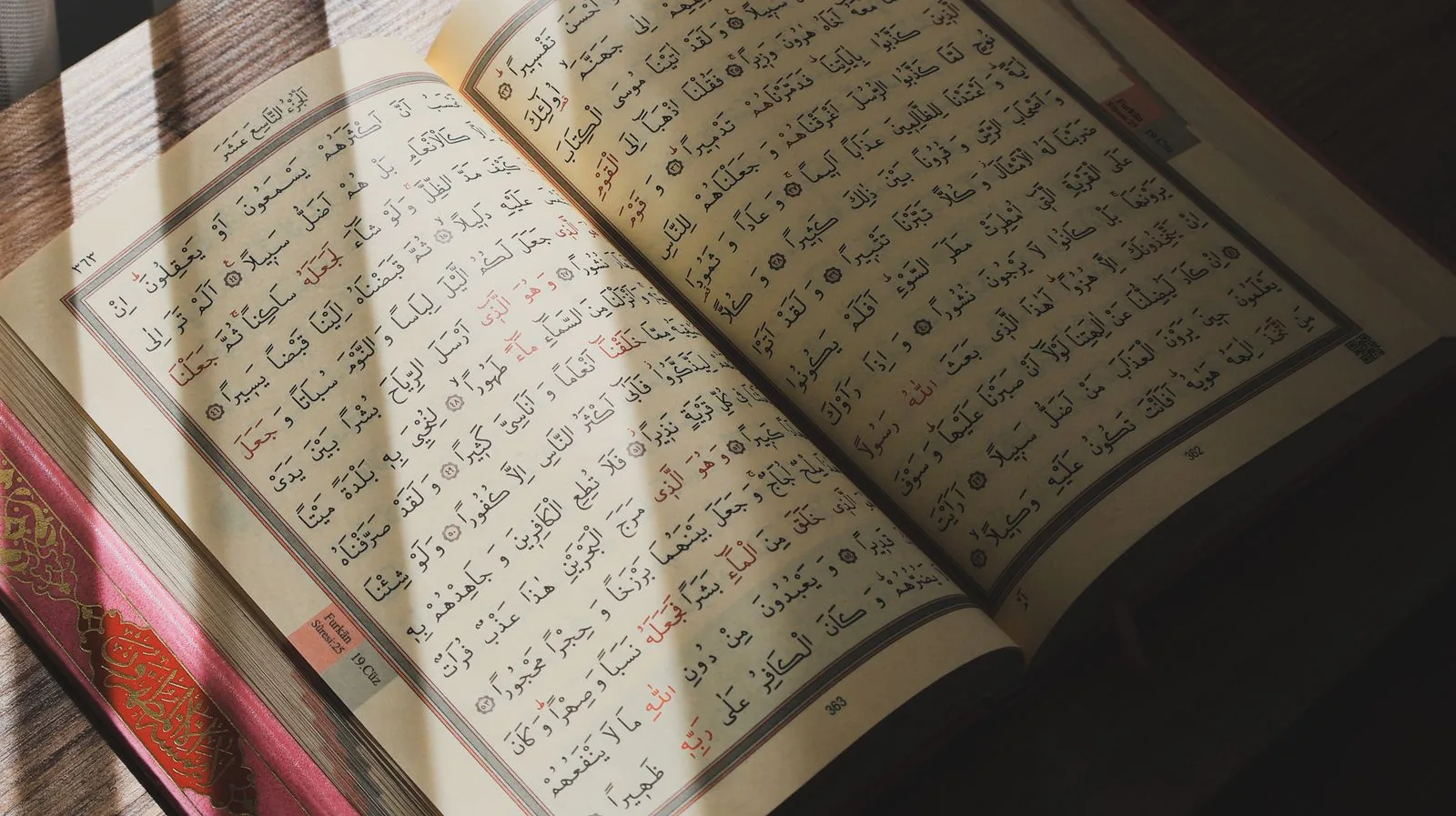 Günəş işığında açıq Quran — ərəbcə mətnin düzgün başa düşülməsi
